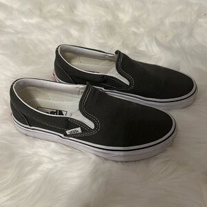 Gray Vans size 7 women